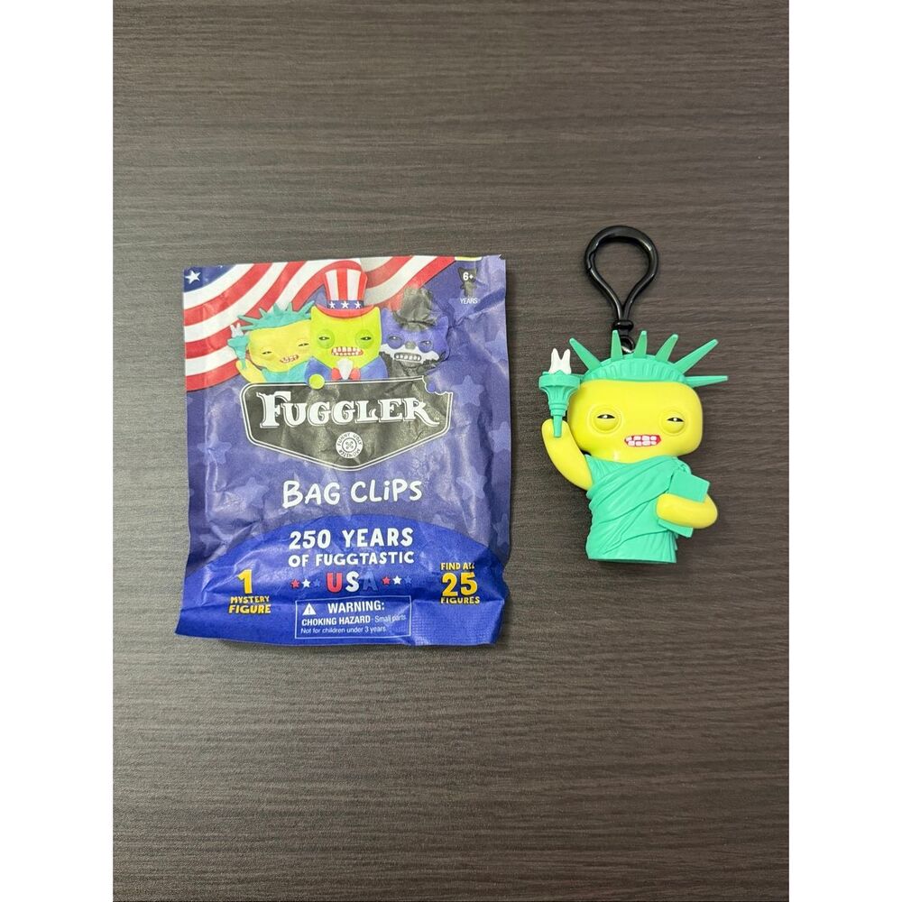 Fuggler 250 Years Of Fuggtastic USA Bag Clip Keychain - Lady Liburpy